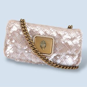 Kurt Geiger 🪢NWT Long Nano Sequin Pimlico Bag